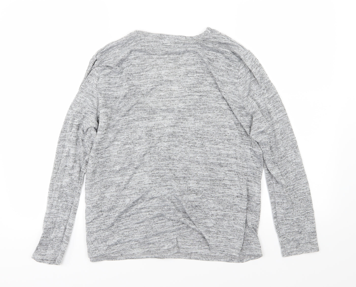 Atmosphere Womens Grey  Knit Cardigan Jumper Size 14