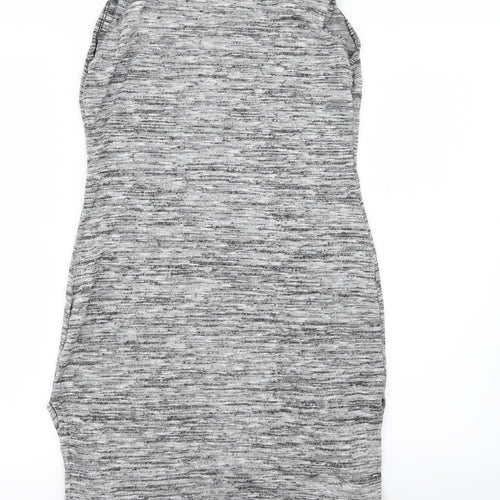 Style plus Womens Grey  Jersey Basic Tank Size M