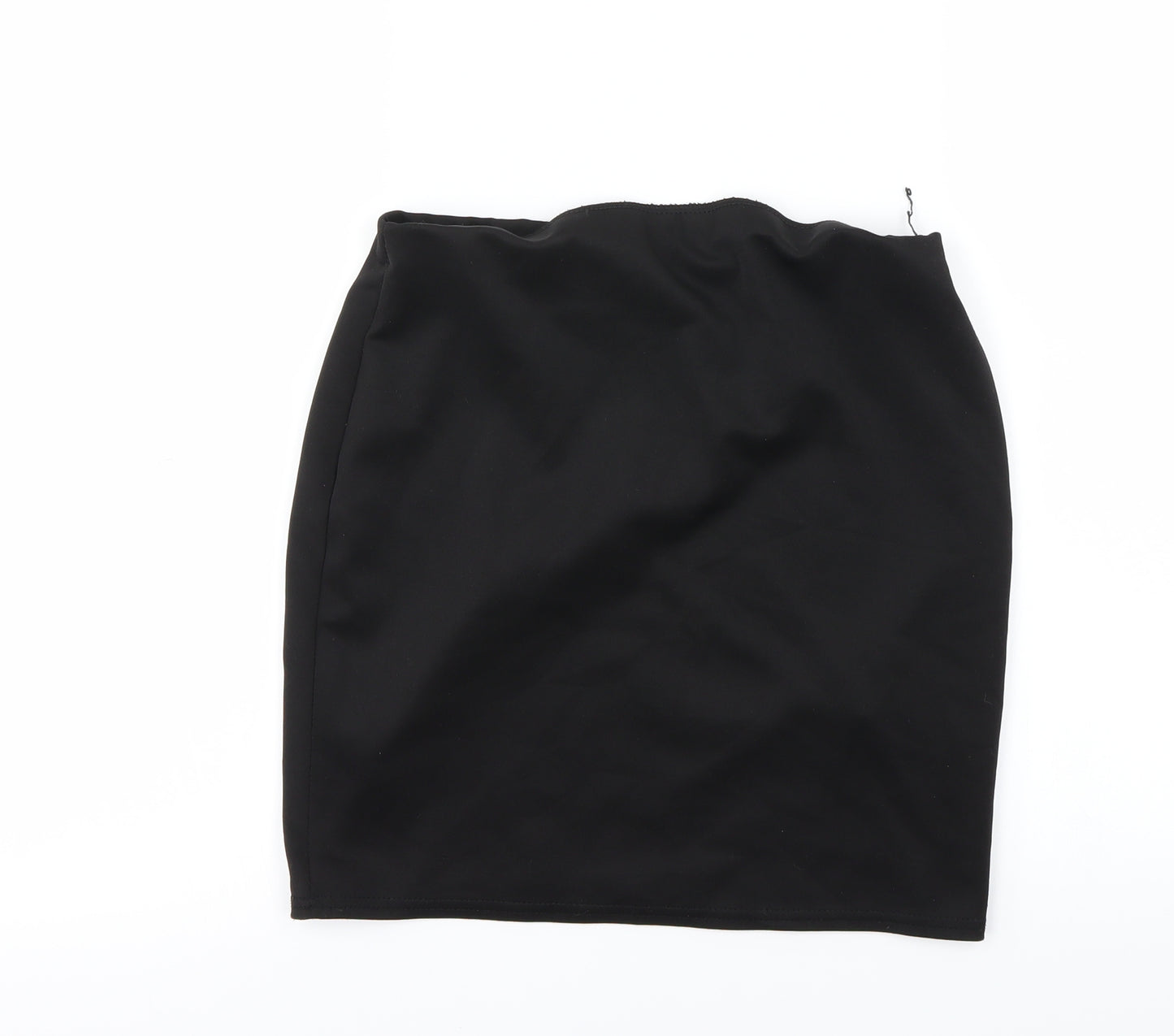 Missguided Womens Black   A-Line Skirt Size 12