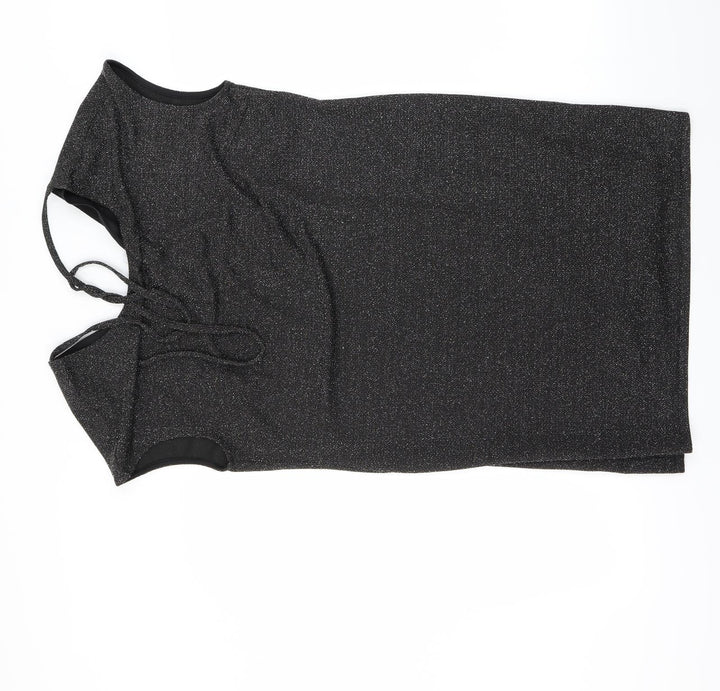 Dorothy Perkins Womens Black A-Line Size 14
