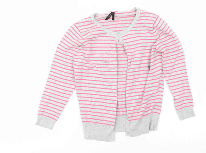 Atmosphere Womens Grey Cardigan Jumper Size 12