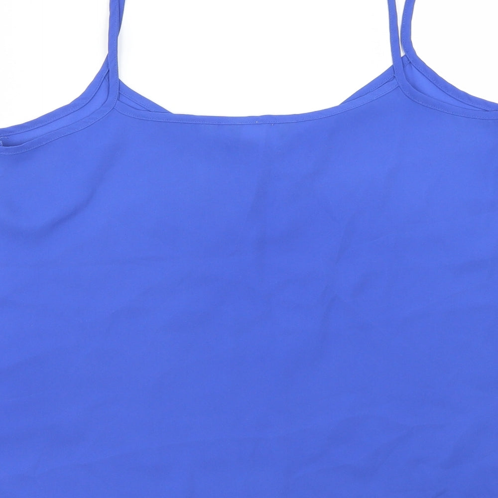 New Look Womens Blue   Basic Blouse Size 12