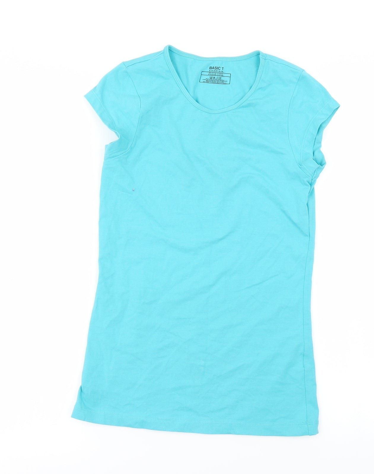 BASIC T Womens Green   Basic T-Shirt Size 8
