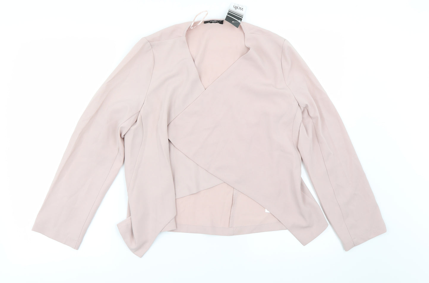 Wallis Womens Pink   Jacket Blazer Size 8