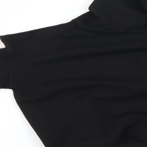 River Island Girls Black   Pullover Hoodie