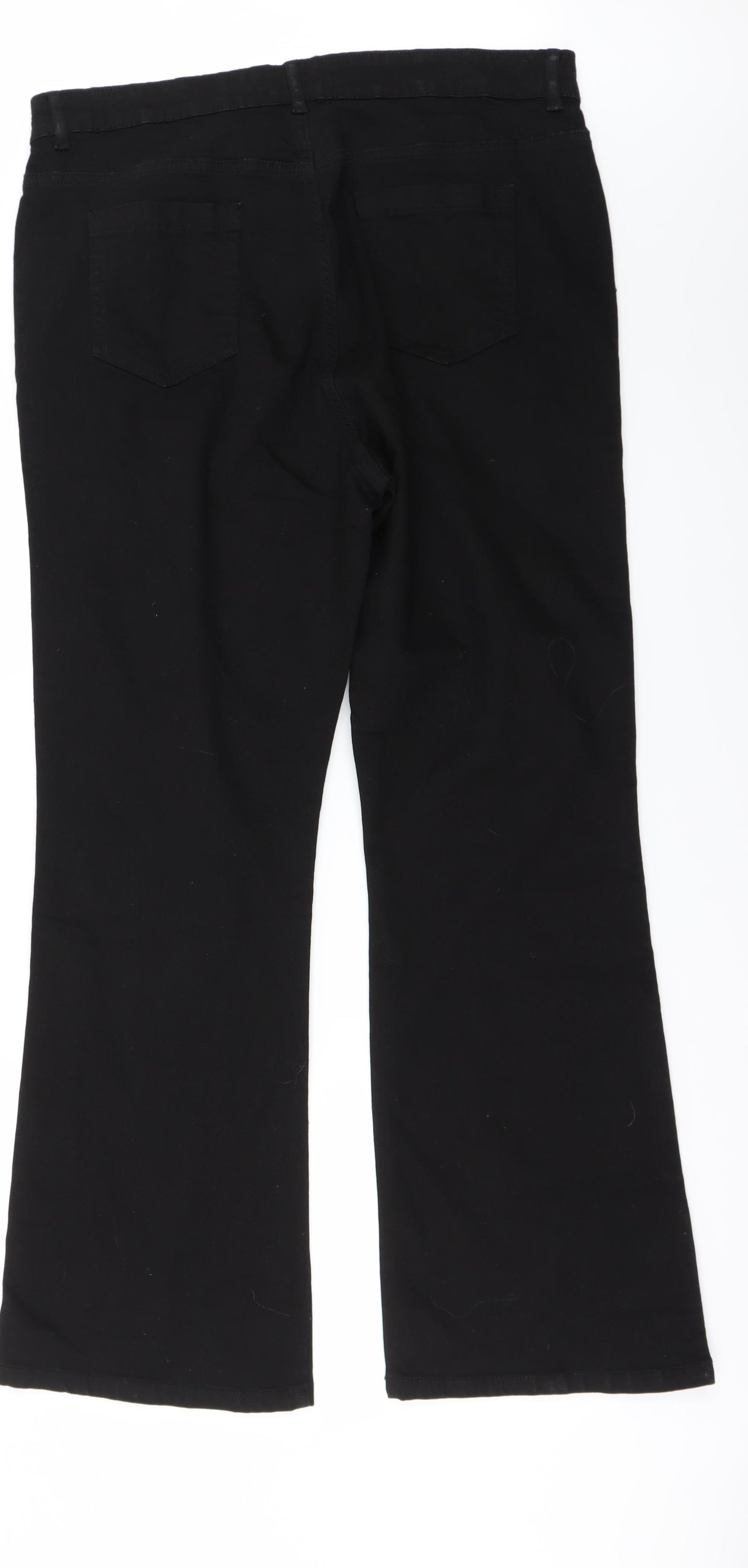 evans jeans Womens Black   Flared Jeans Size 36 in L29 in