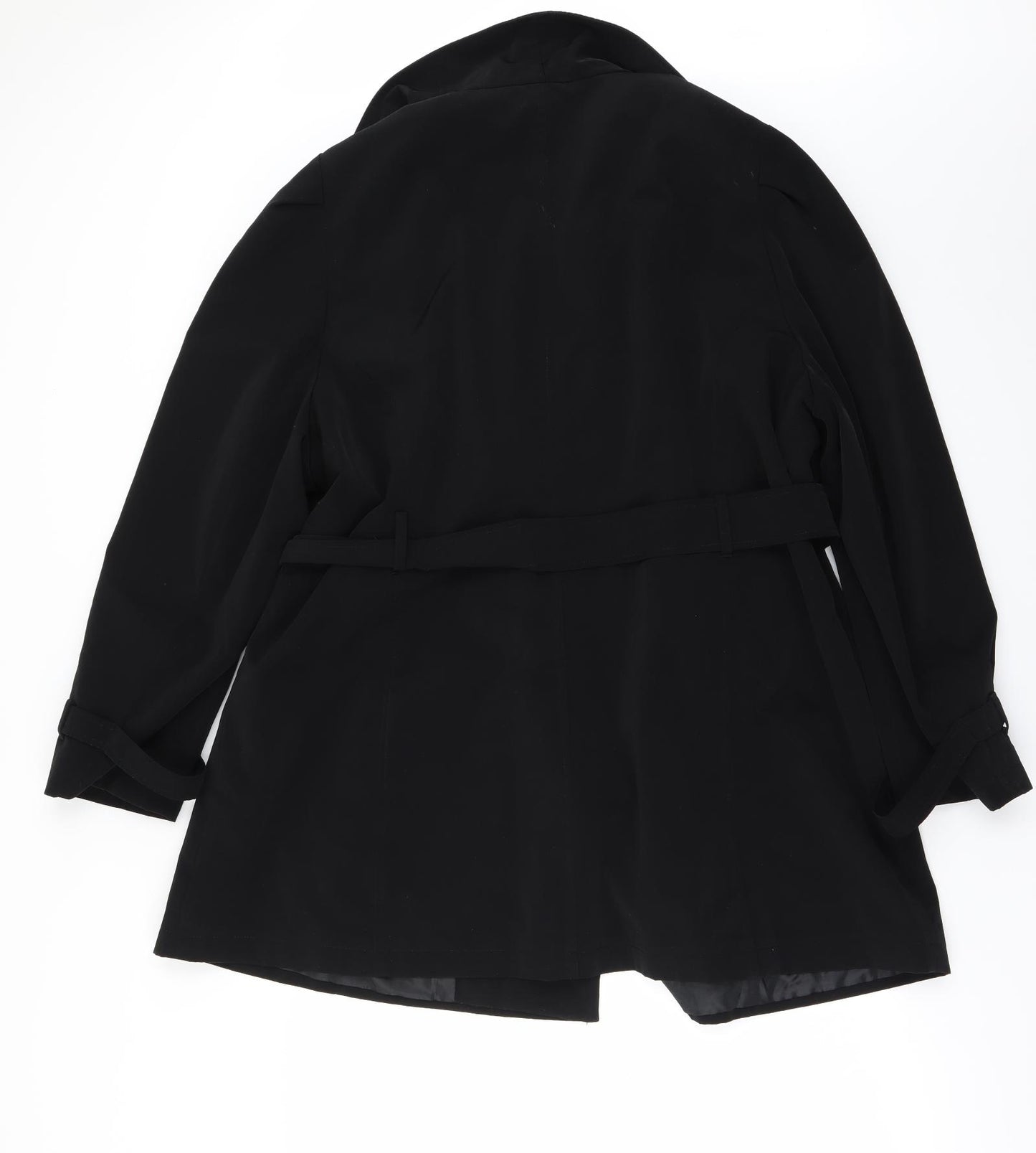 George Womens Black   Jacket Coat Size 20