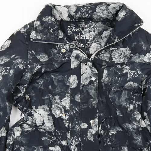 Klass Womens Black   Jacket Coat Size 14