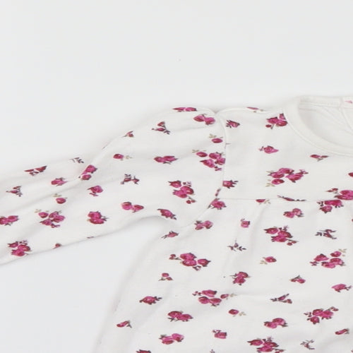 George Girls White   A-Line  Size 3-6 Months