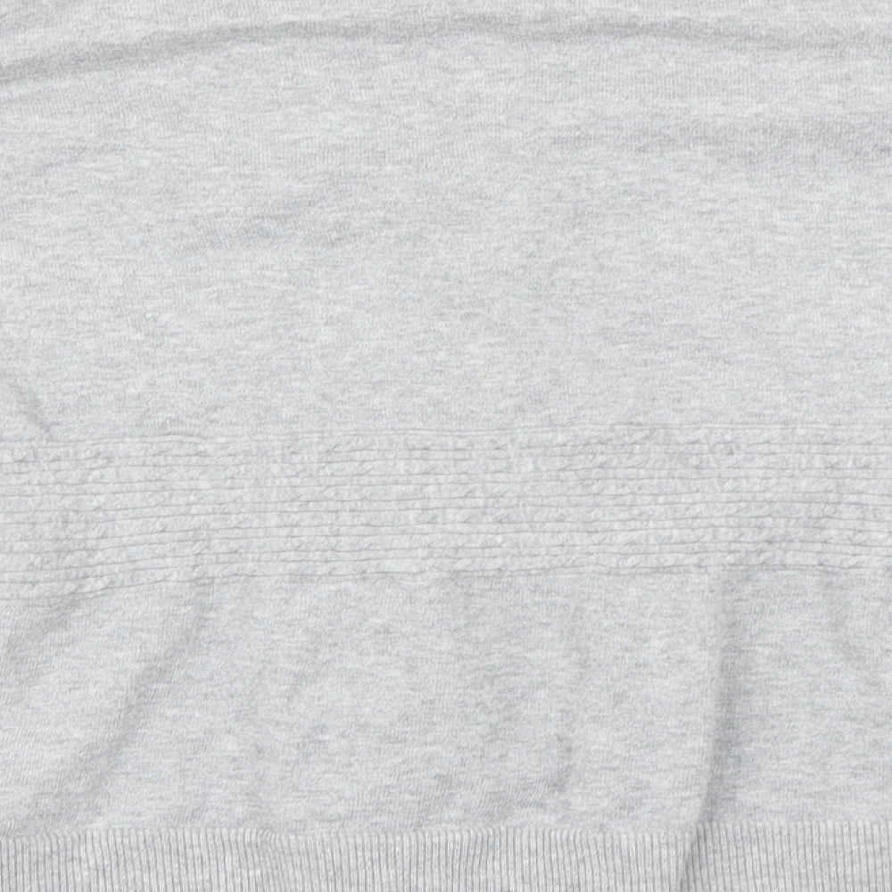 Monsoon Womens Grey   Basic T-Shirt Size 12