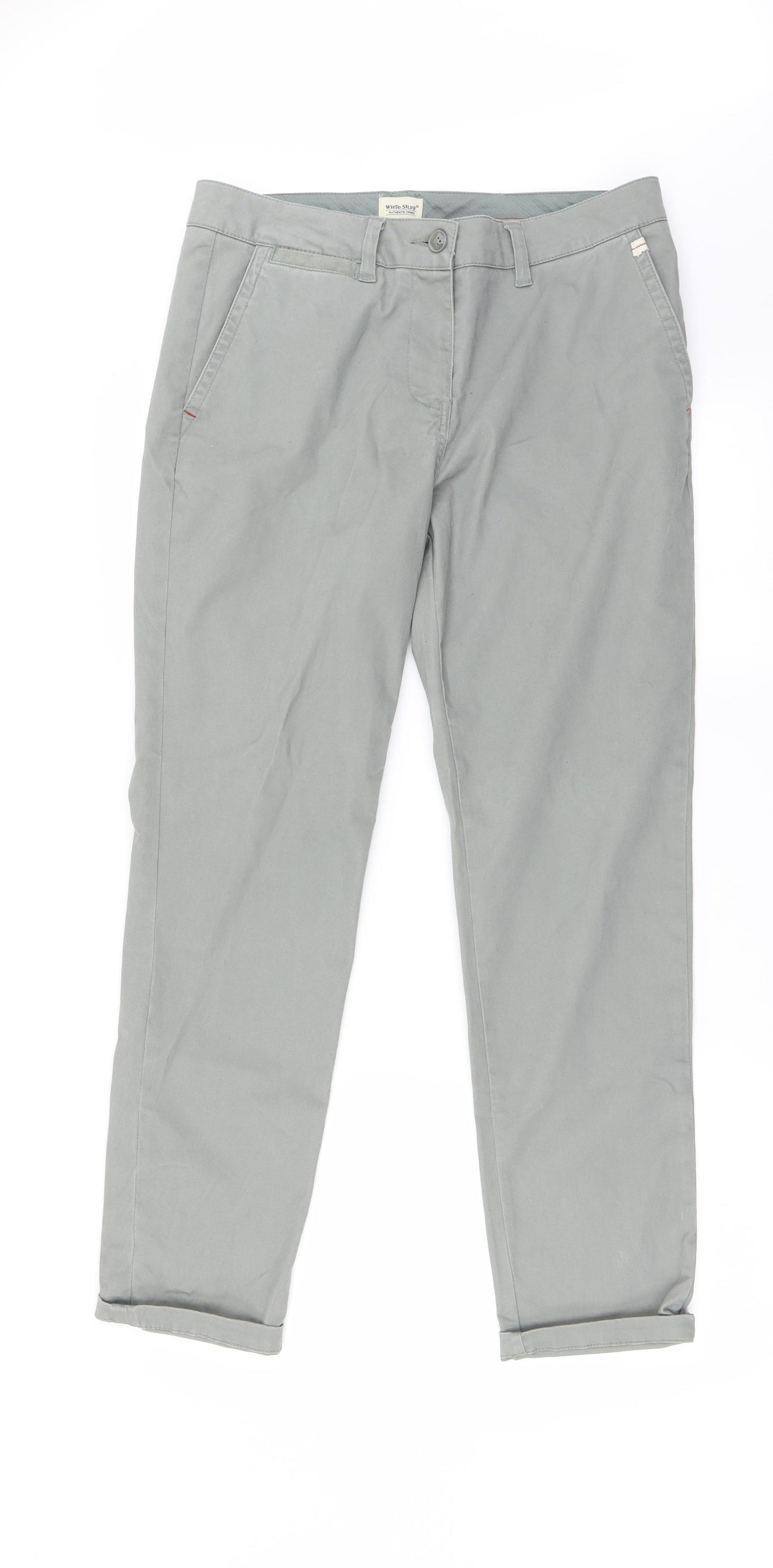 whitestuff  Womens Grey   Trousers  Size 10 L27 in