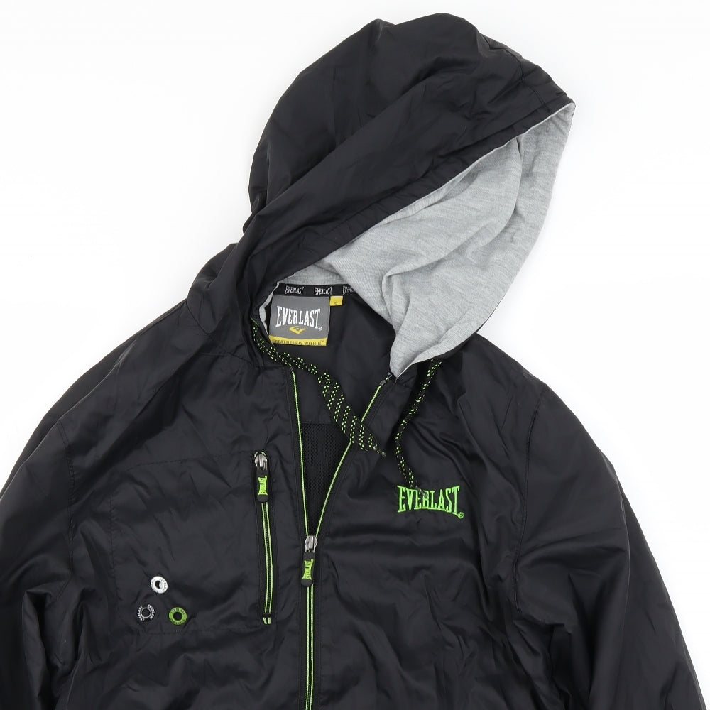 Everlast Mens Black   Jacket Coat Size S