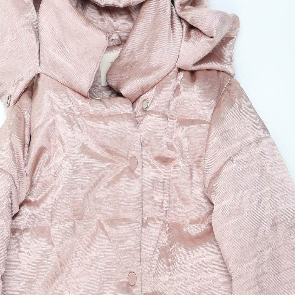 TU Womens Pink   Jacket Coat Size 8