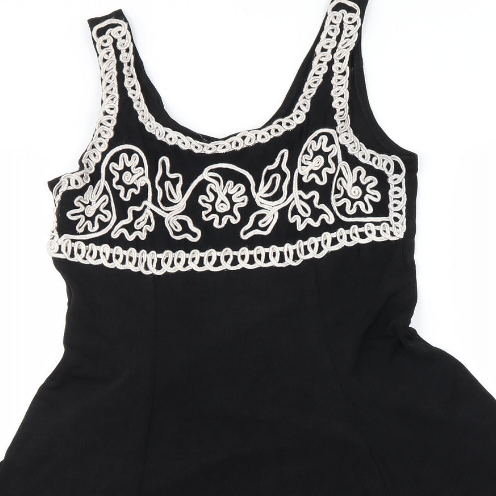 Preworn Womens Black   A-Line  Size 16