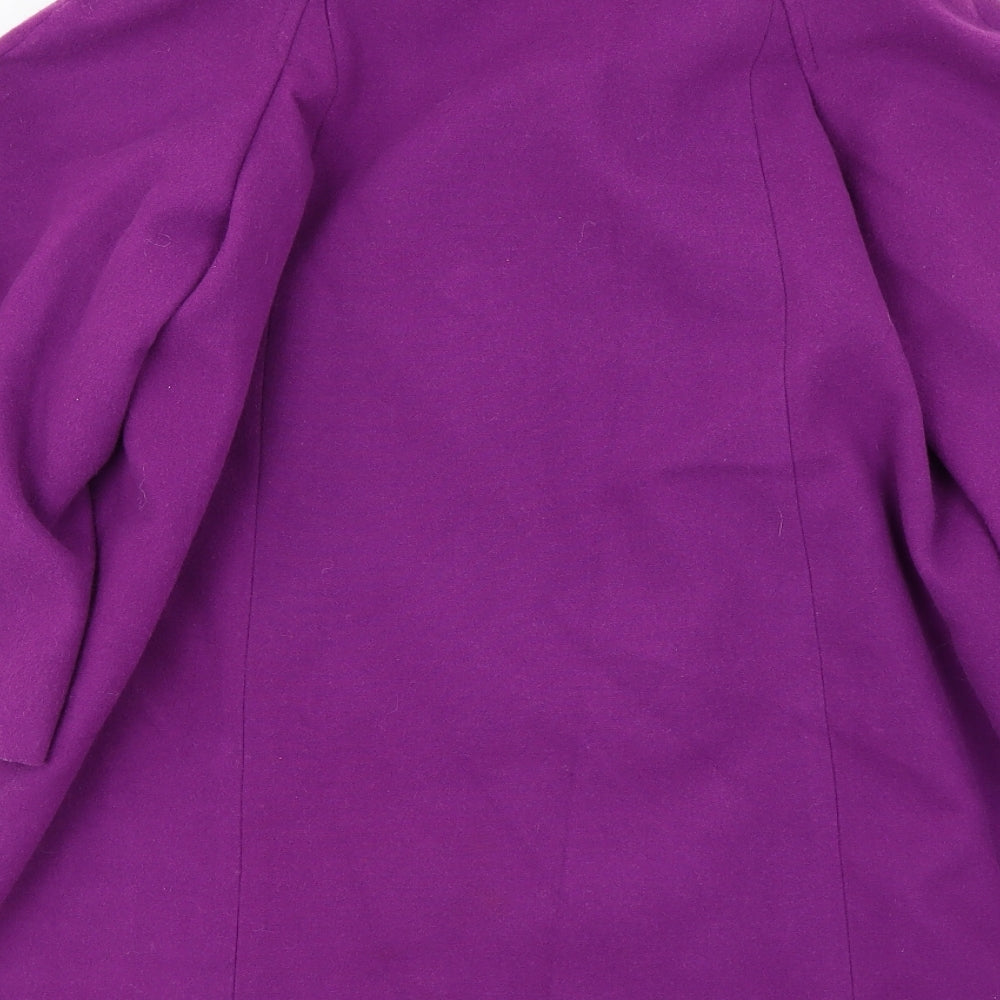 Papaya Womens Purple   Jacket Coat Size 8