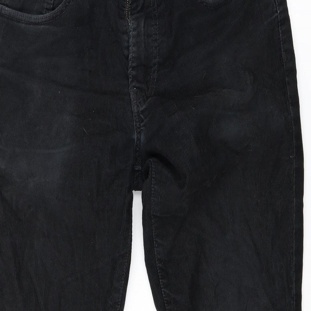 Levi's Mens Black  Corduroy Straight Jeans Size 32 L32 in