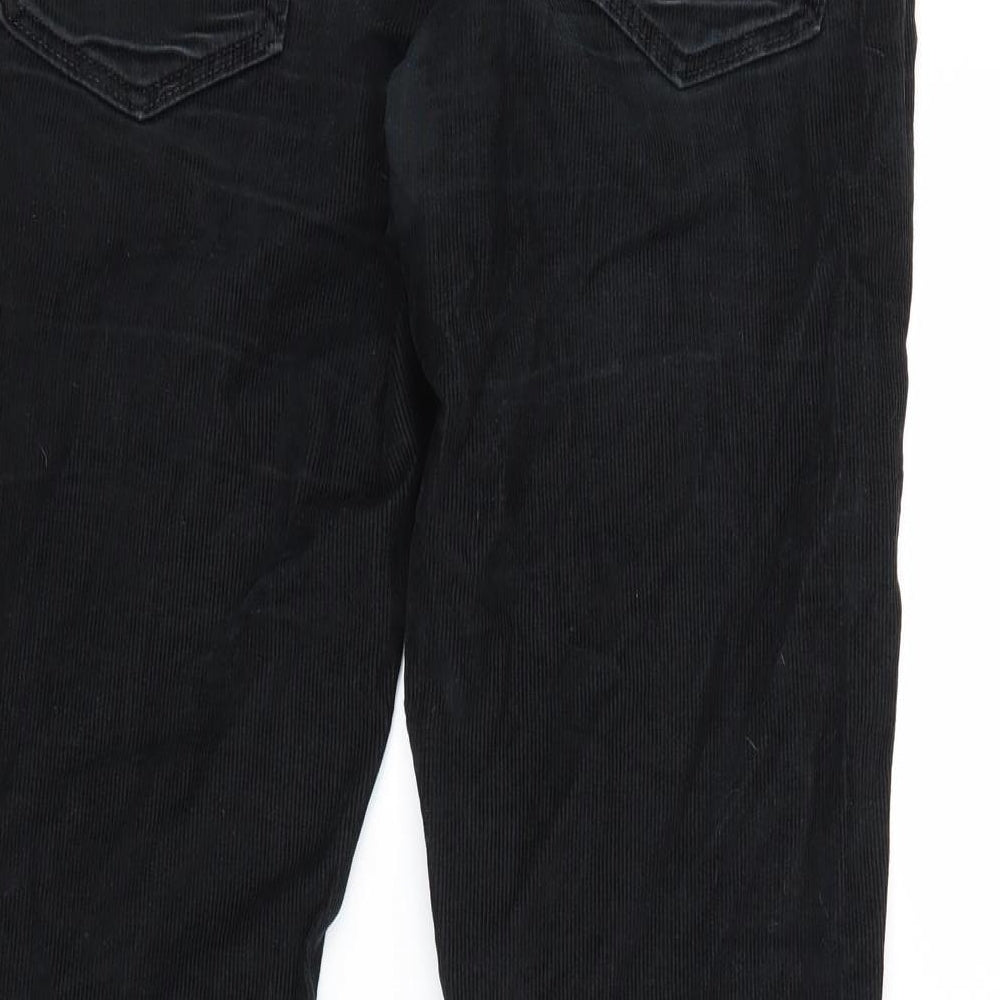 Levi's Mens Black  Corduroy Straight Jeans Size 32 L32 in