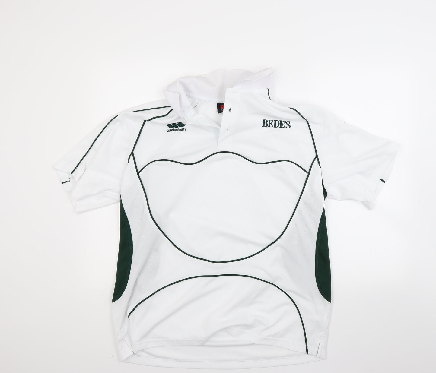 Canerbury Mens White    Polo Size XL