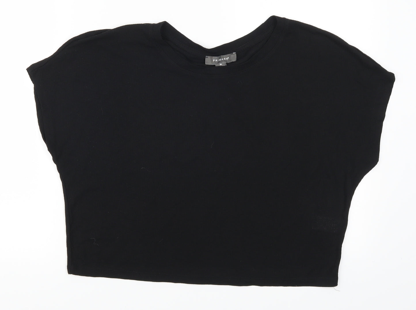 Primark Womens Black   Basic T-Shirt Size 18