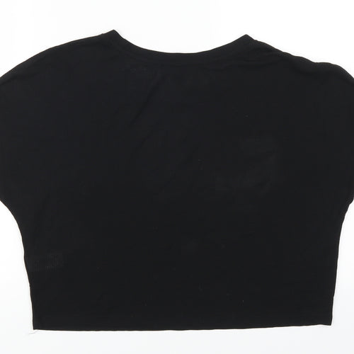 Primark Womens Black   Basic T-Shirt Size 18