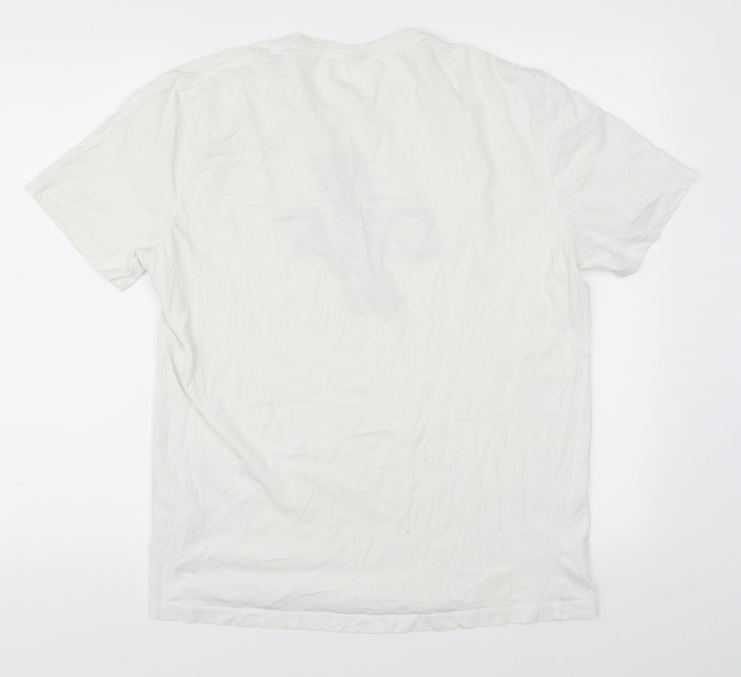 Cerruti Mens White    T-Shirt Size L