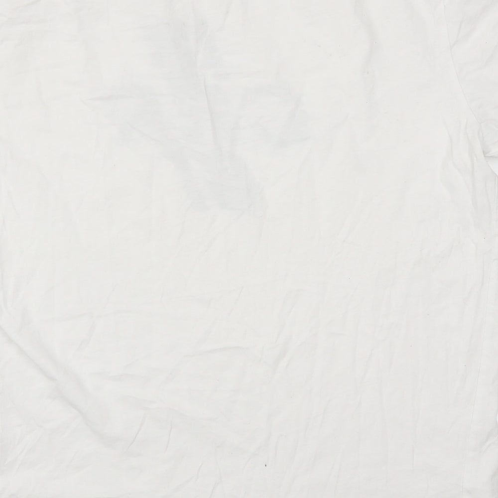 Cerruti Mens White    T-Shirt Size L