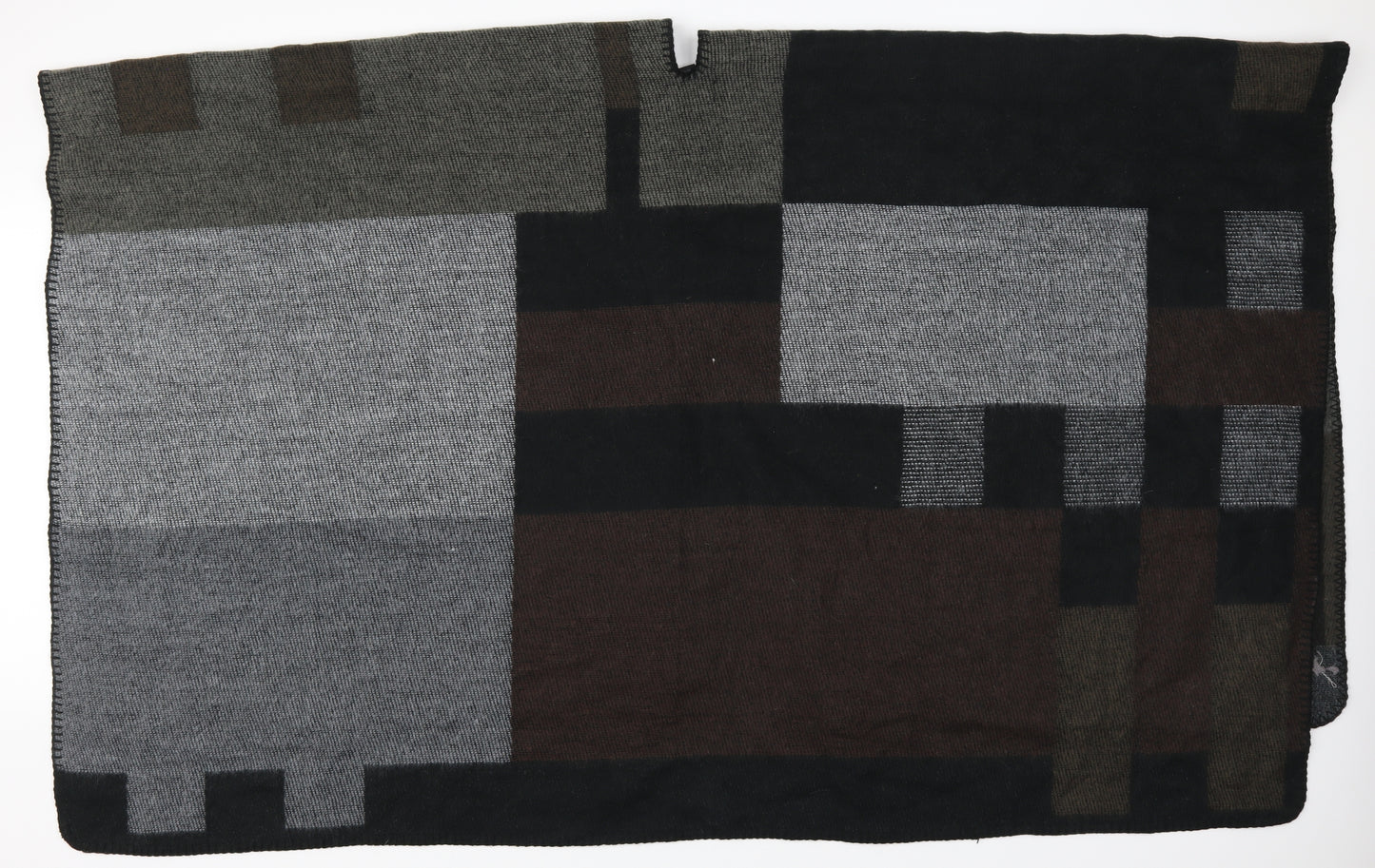 Steve Madden Womens Brown Geometric  Cardigan Jumper One Size