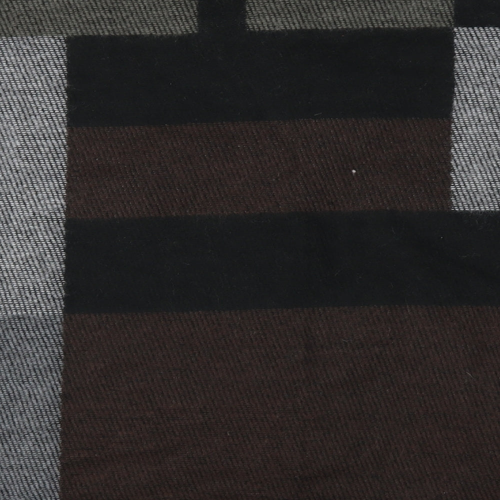 Steve Madden Womens Brown Geometric  Cardigan Jumper One Size