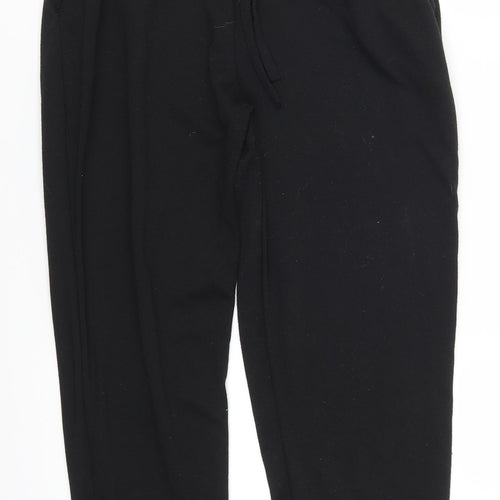 Preworn Womens Black   Sweatpants Trousers Size S L22 in