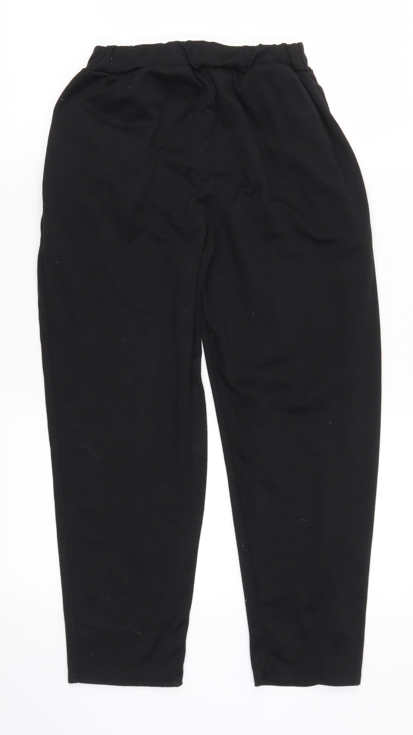 Preworn Womens Black   Sweatpants Trousers Size S L22 in