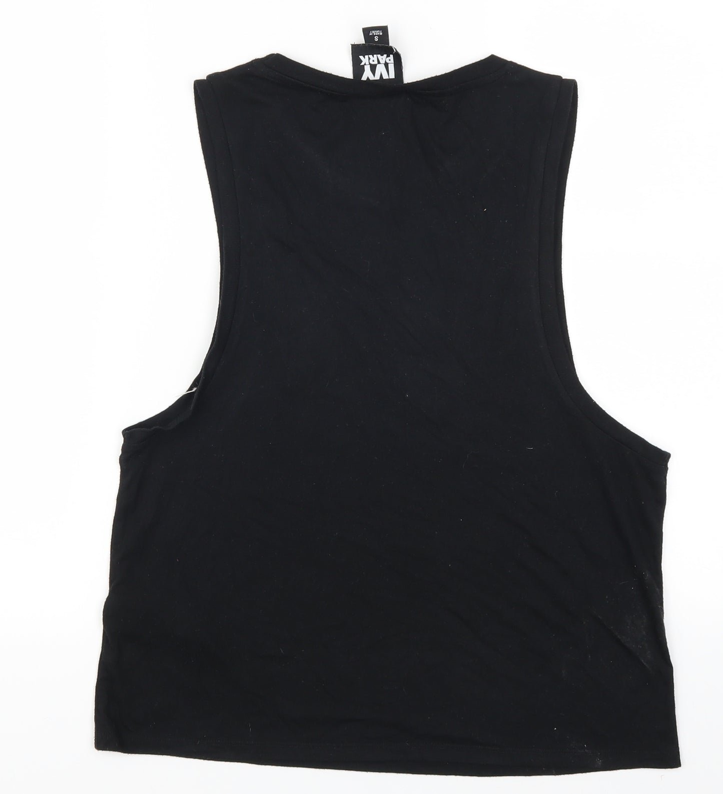 IVY PARK Womens Black   Basic Tank Size S