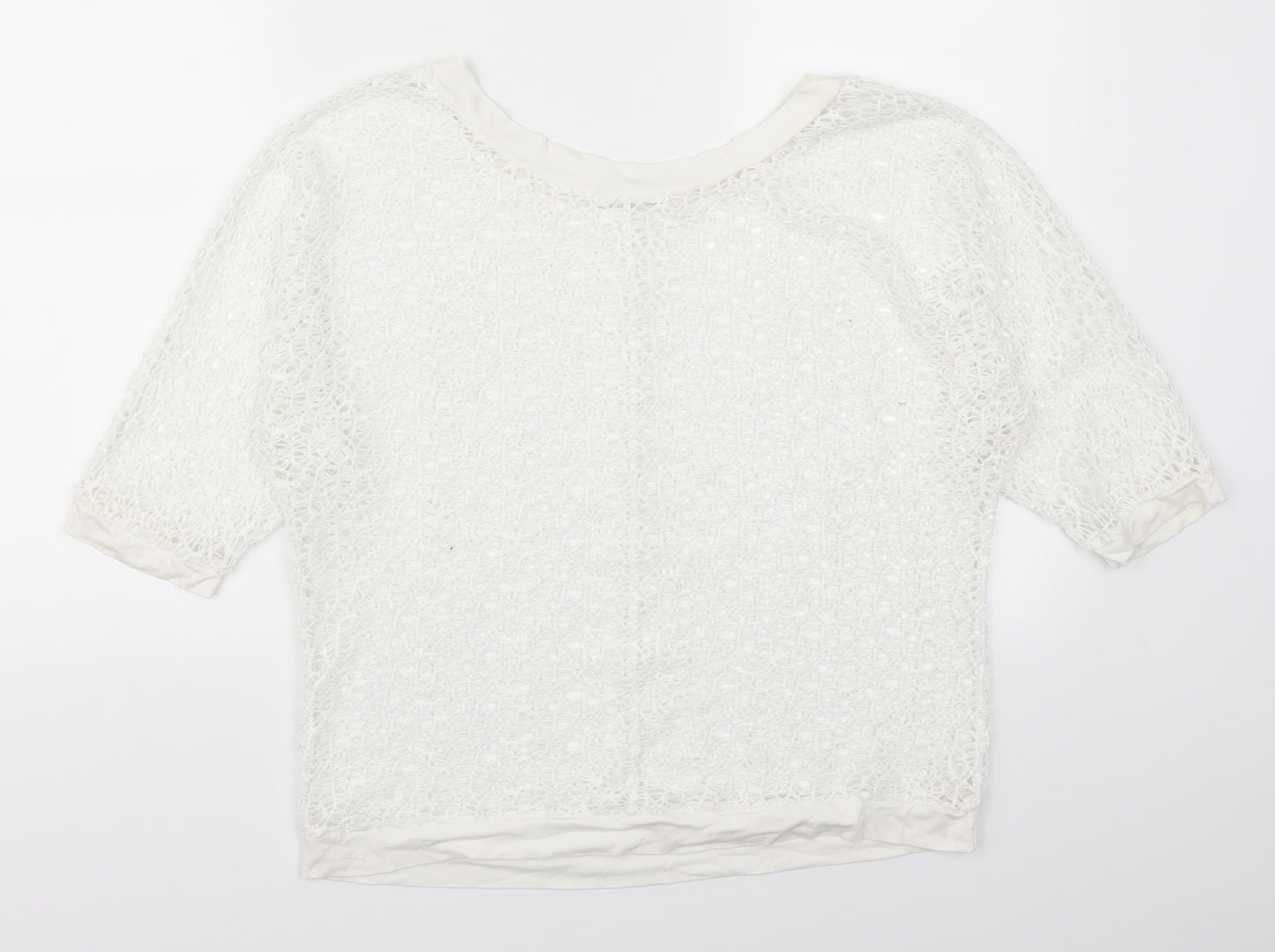 Roman Womens White   Pullover Jumper Size 12