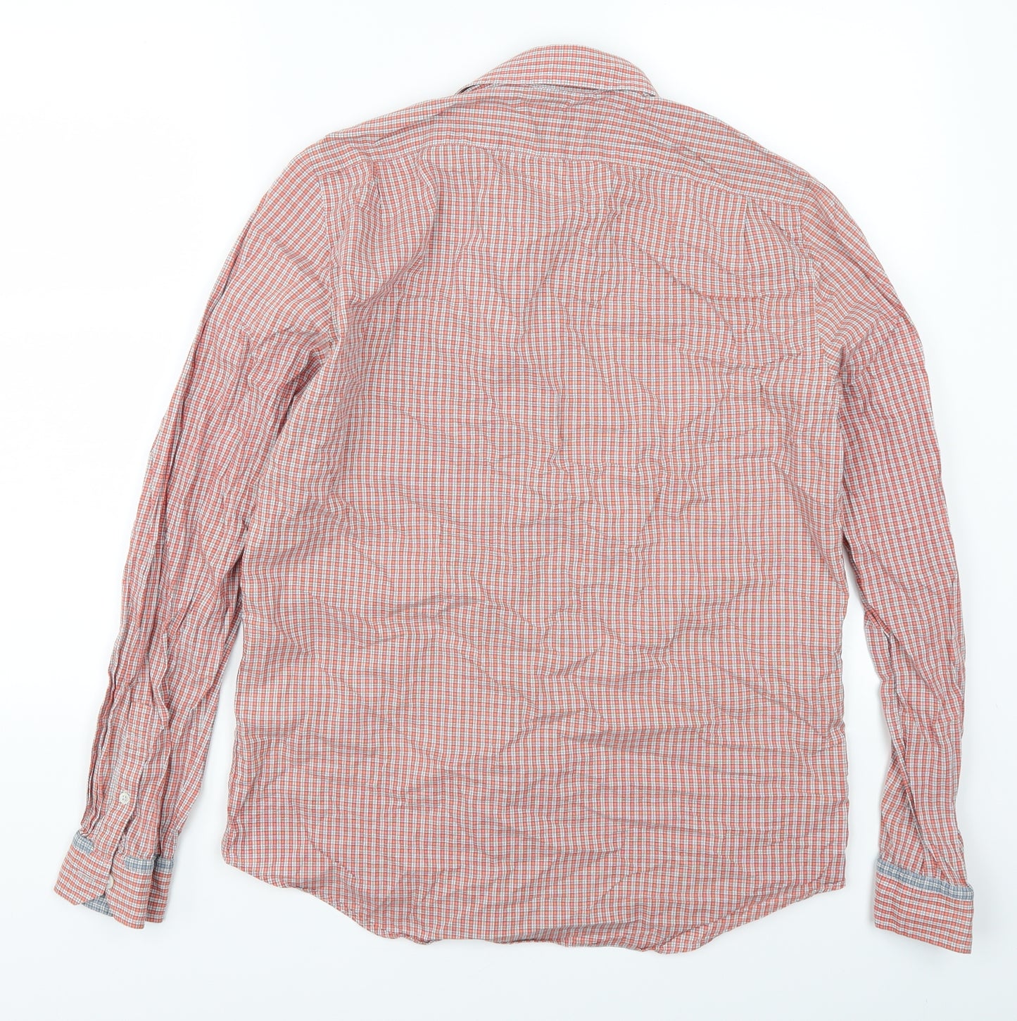 Paul Smith Mens Red Check   Button-Up Size M