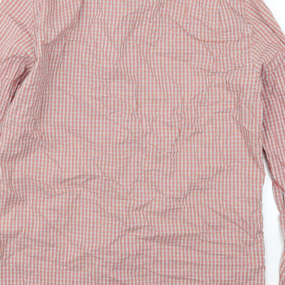 Paul Smith Mens Red Check   Button-Up Size M