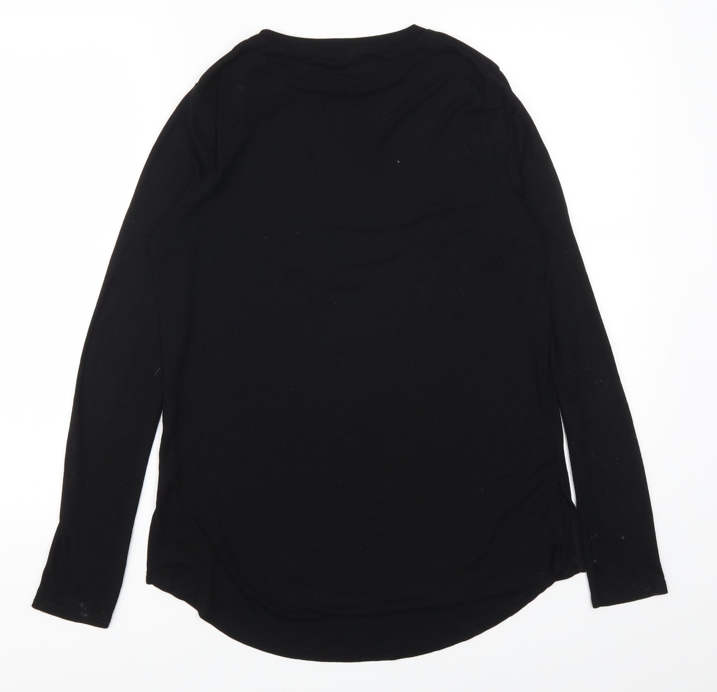 River Island Womens Black   Basic T-Shirt Size 12