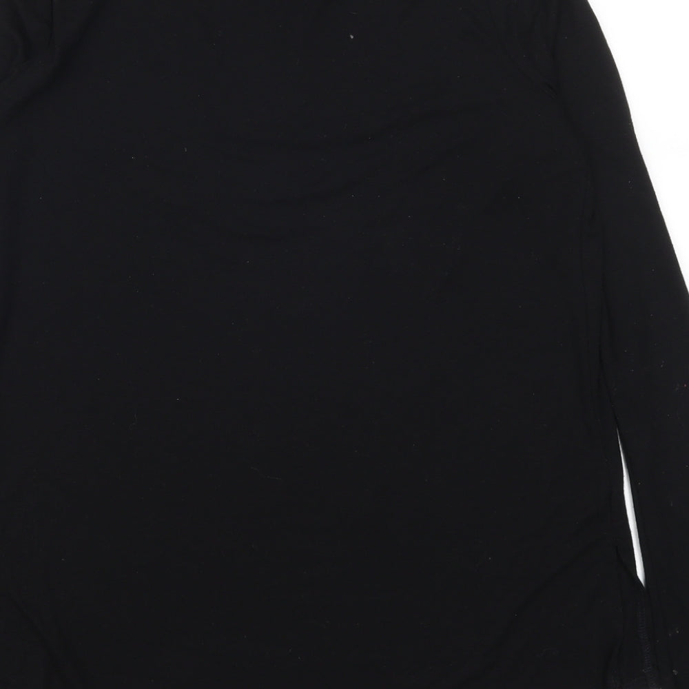 River Island Womens Black   Basic T-Shirt Size 12