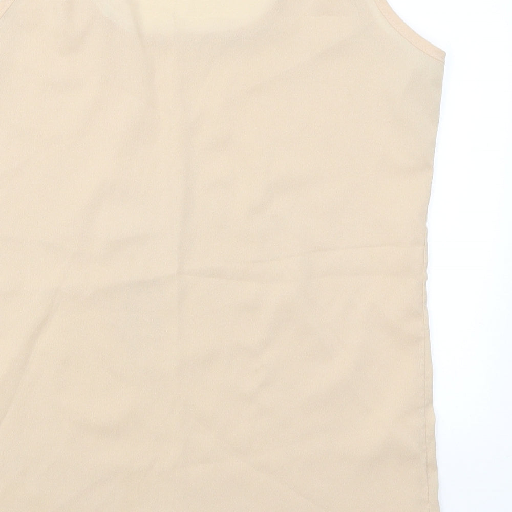 Liva Girl Womens Beige   Basic Tank Size 2XL