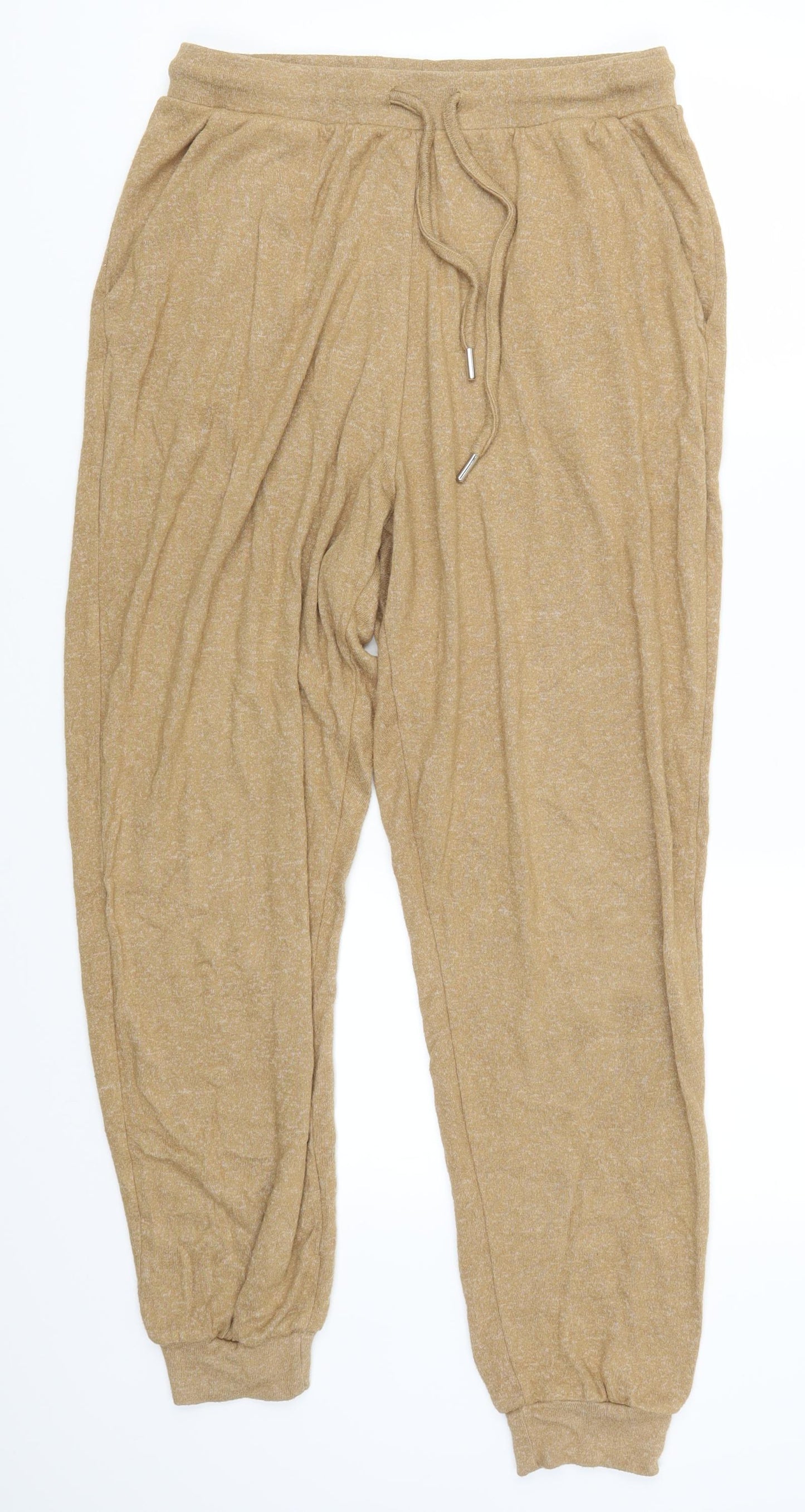 ASOS Womens Beige   Sweatpants Trousers Size 12 L29 in