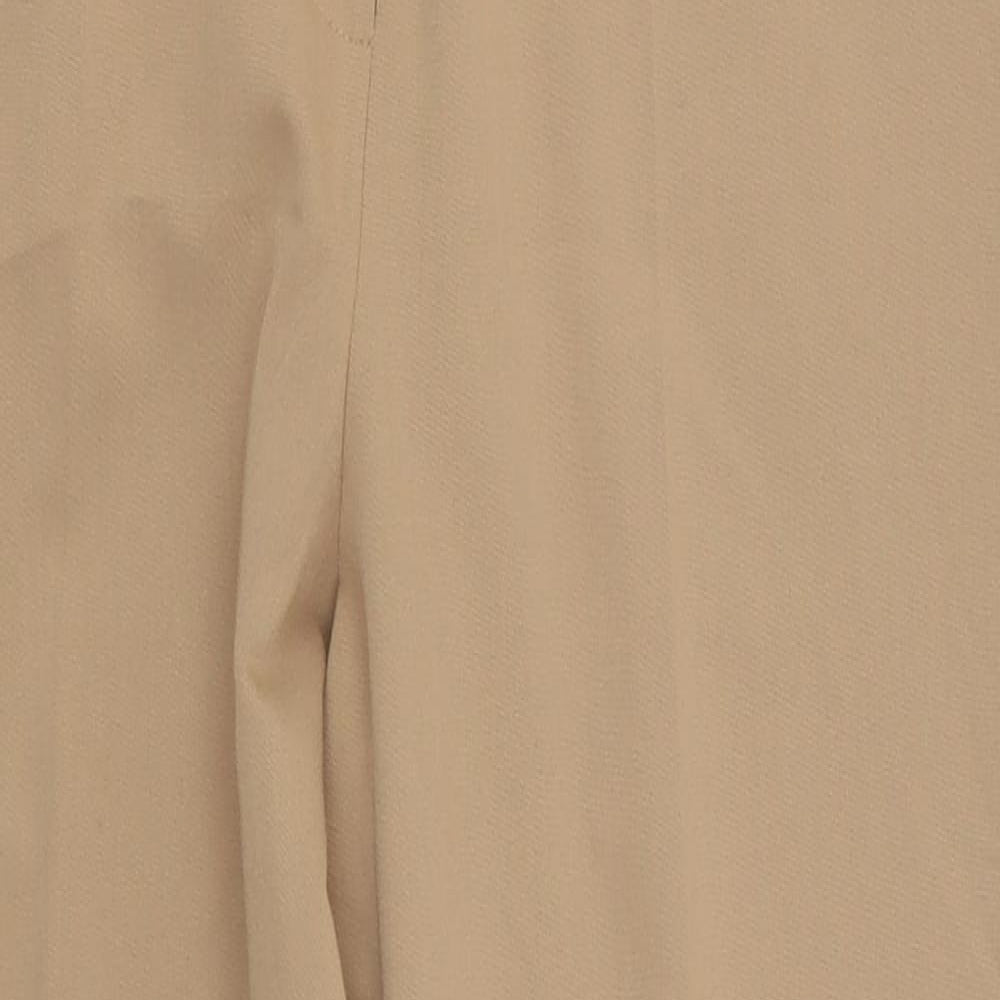 Select Womens Beige   Trousers  Size 12 L26 in