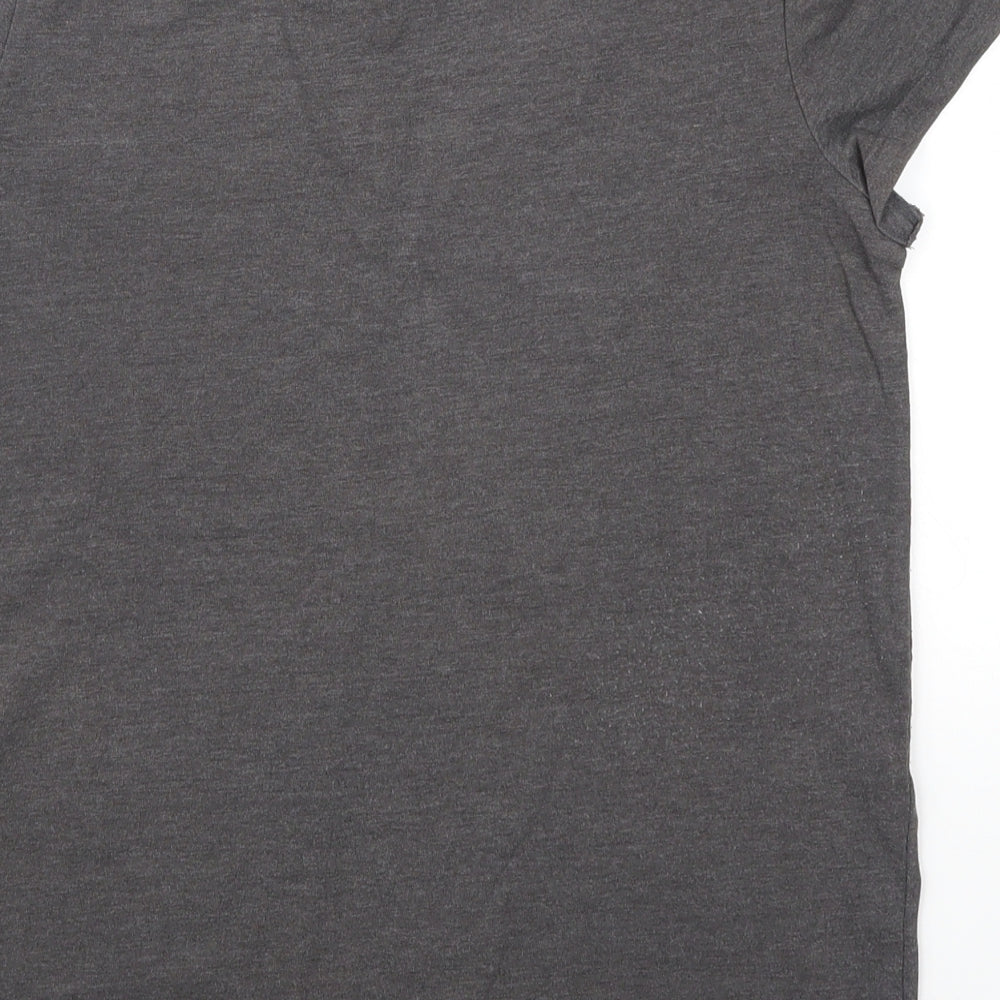 NEXT Girls Grey   Basic T-Shirt Size 13 Years  - Flamazing