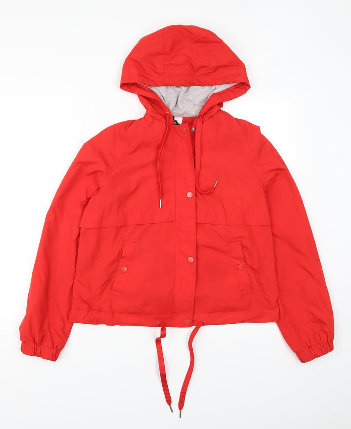 H&M Womens Red Jacket Size 10