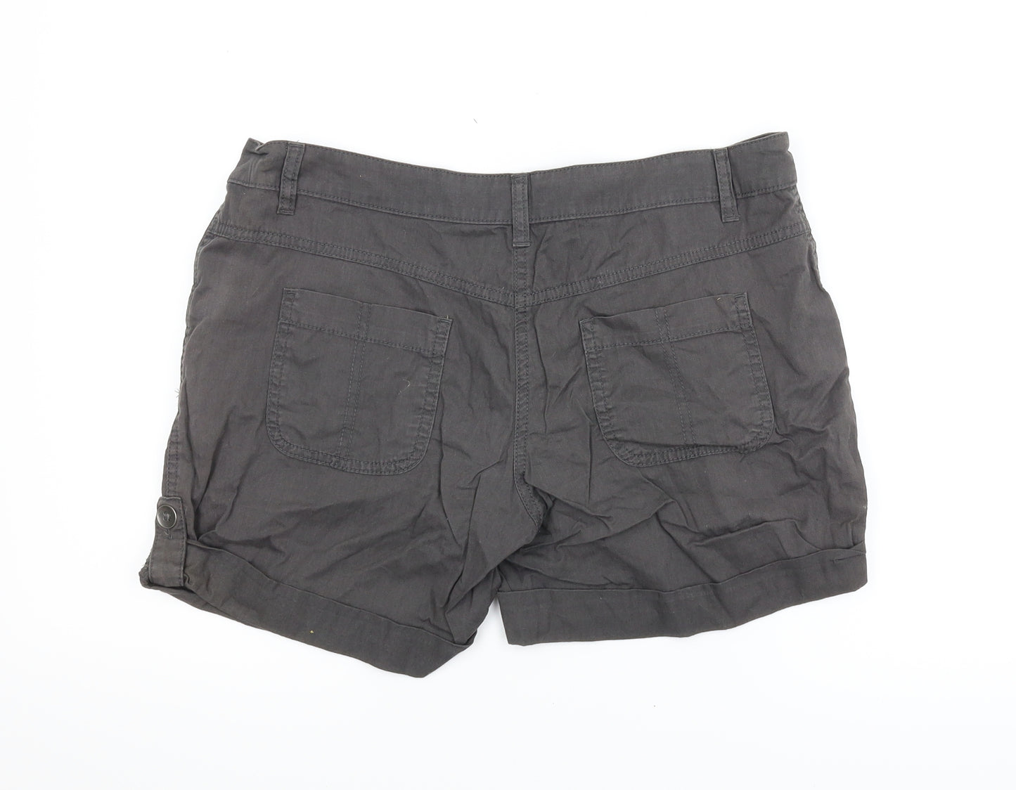 F&F Womens Grey   Chino Shorts Size 12