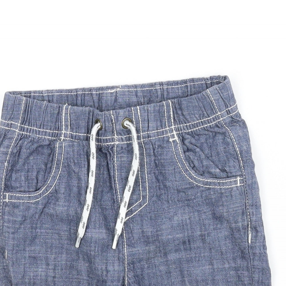 Nutmeg Baby Blue   Capri Trousers Size 12-18 Months