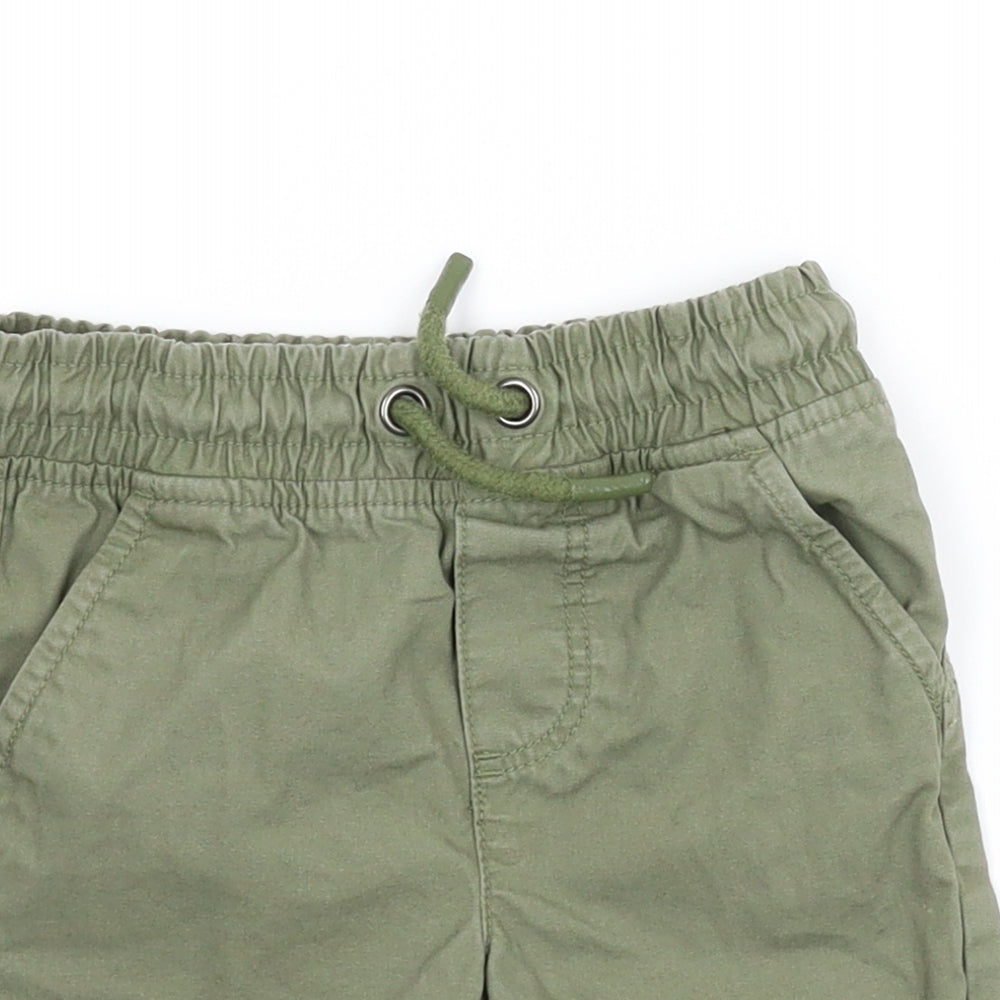 F&F Boys Green   Cropped Leggings Size 18-24 Months