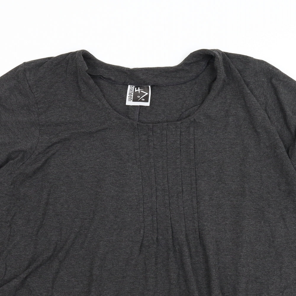 Sixteen 47 Womens Grey   Tunic Blouse Size 30