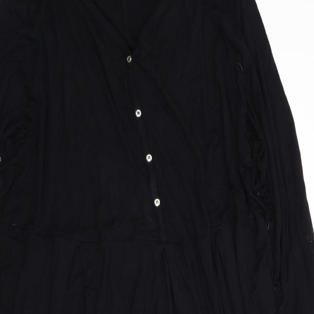 Yours Womens Black   A-Line  Size 34