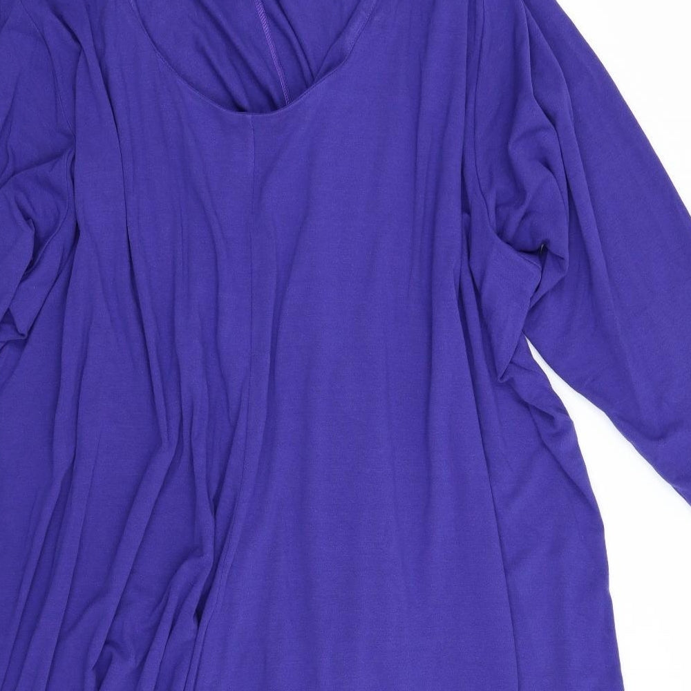 Sixteen 47 Womens Blue   Tunic Blouse Size 36