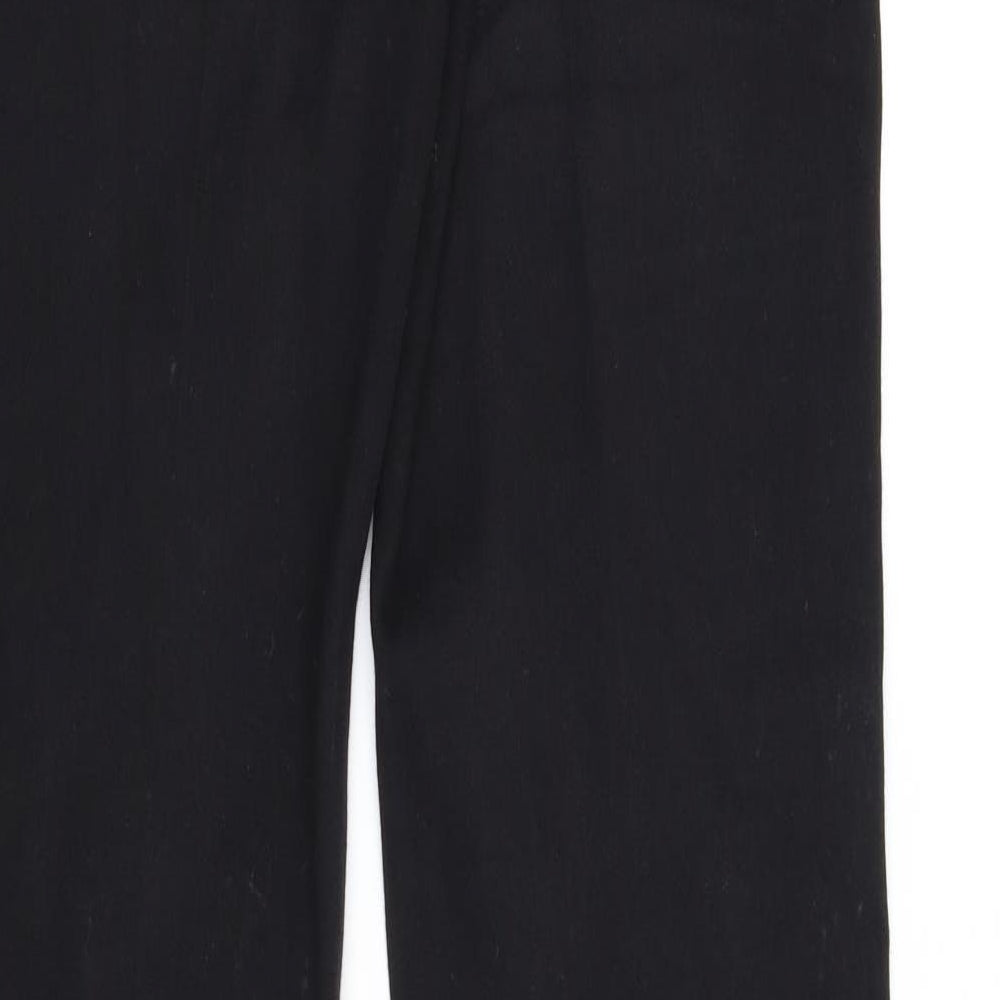 Oasis Womens Black  Denim Bootcut Jeans Size 8 L31 in