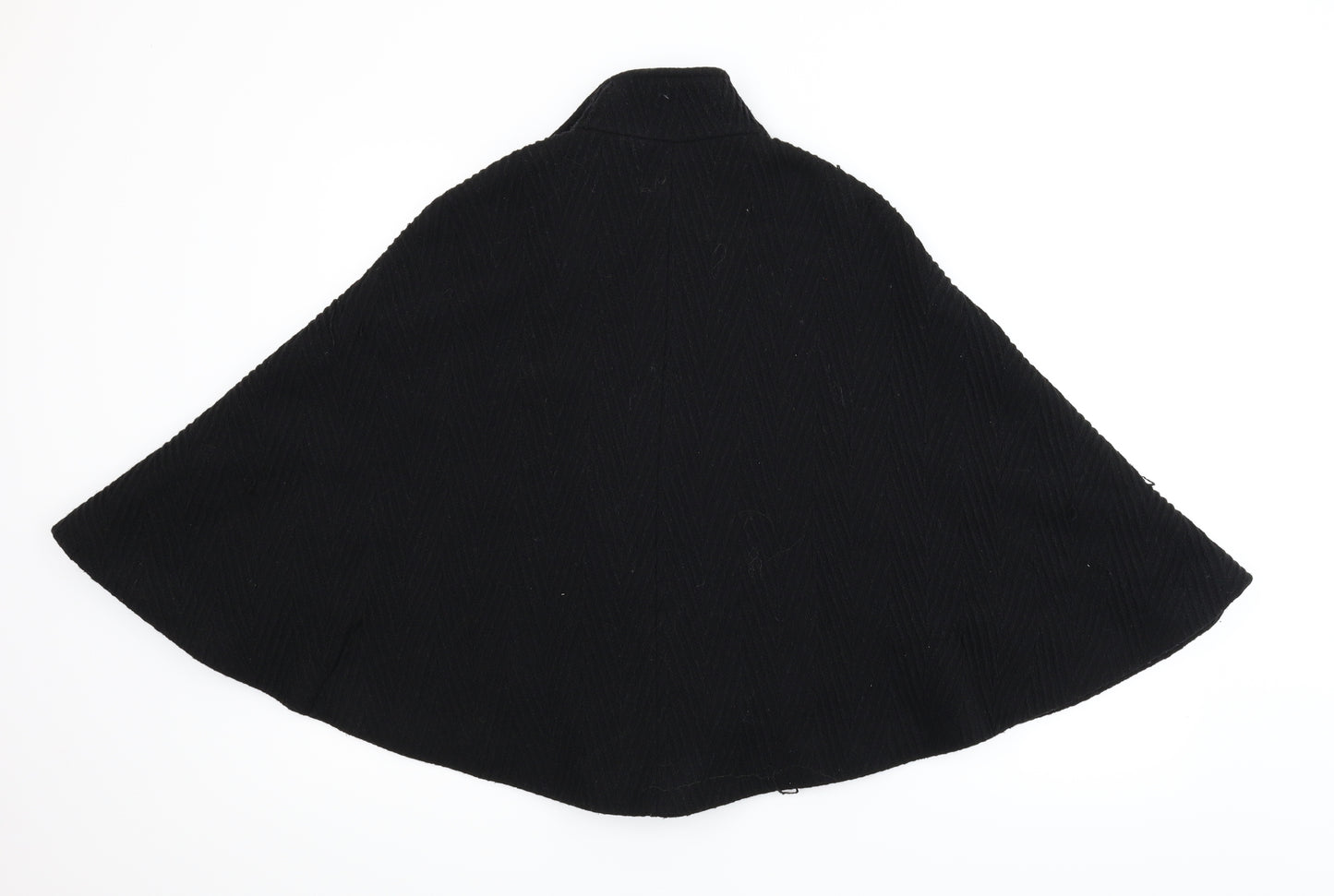 M&S Womens Black   Jacket Poncho Size S