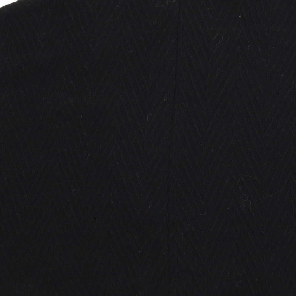 M&S Womens Black   Jacket Poncho Size S